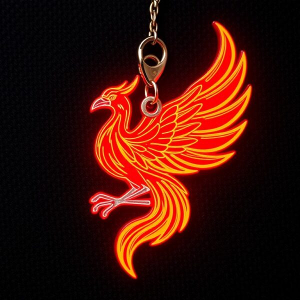 Phoenix key chain