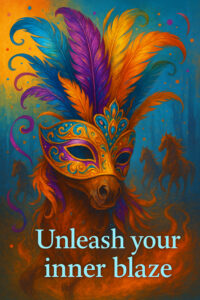 A vibrant Mardi Gras